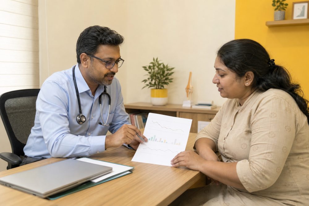 Medical follow-up helps keep treatment safe and individualised.