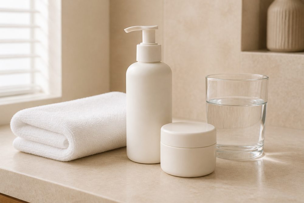 A simple fragrance-free moisturising routine can support the skin barrier after a dermatologist-planned peel.