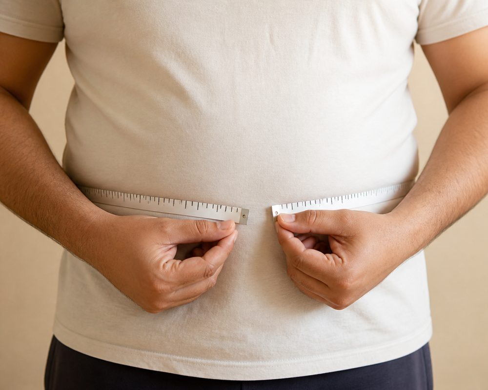 Waist tells you what the scale cannot. For Indian adults, 90 cm in men and 80 cm in women is the line that matters.